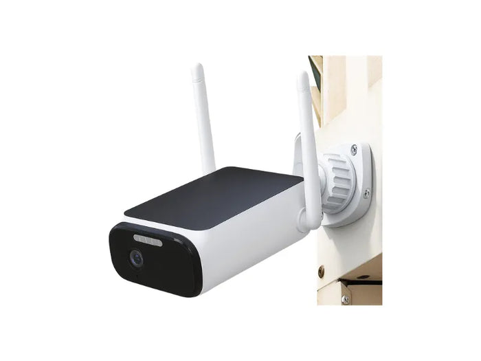 Videocamera solare Vinco 30060 3MP 2K Ultra HD 4G LTE batteria 10400mAh LED