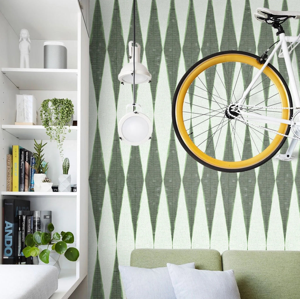 Carta da Parati Chevron Carta Vegana 250x200cm 5,5mq 