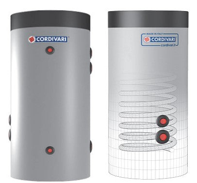 Bollitore Polywarm Cordivari Modello BOLLY PRIMO 200 Lt Per Produzione Di A.C.S. Con 1 Scambiatore Fisso