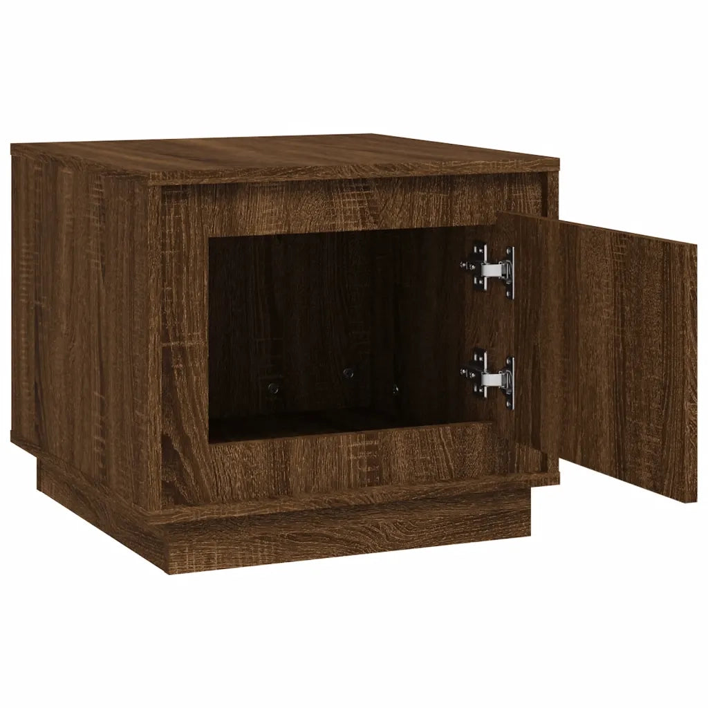 Tavolino da salotto | Tavolino da caff¨¨ | Tavolino da Soggiorno Rovere Marrone 51x50x44cm Legno Multistrato