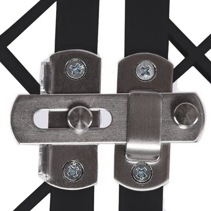 Valora DOG BOX 90X90X60CM NERO Recinto pieghevole in plastica resistente