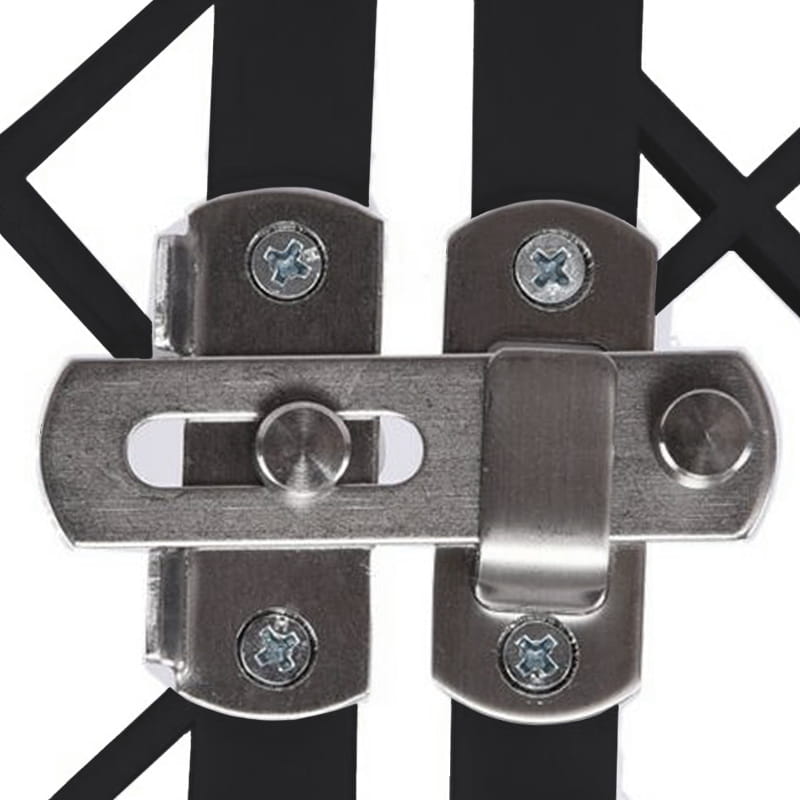 Valora DOG BOX 90X90X60CM NERO Recinto pieghevole in plastica resistente