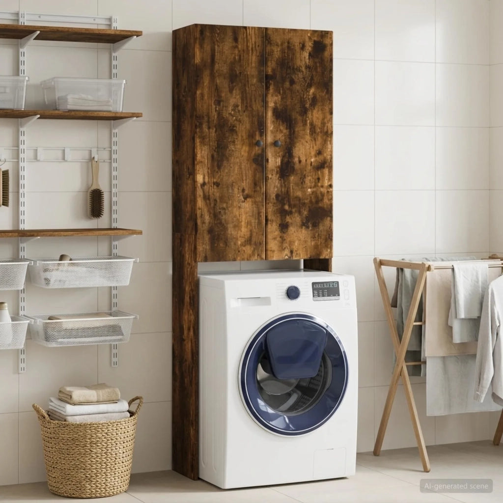 Mobile Bagno BREDA Rovere Fumo 66 x 25,5 x 190 cm 897580
