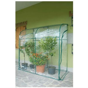 Serra Verdemax “Oleander” a parete 200 × 100 × H215cm – telo trasparente incluso