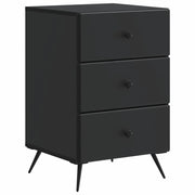 Armadio da Notte Nero 43 x 41 x 66,5 cm Legno ingegnerizzato 895476
