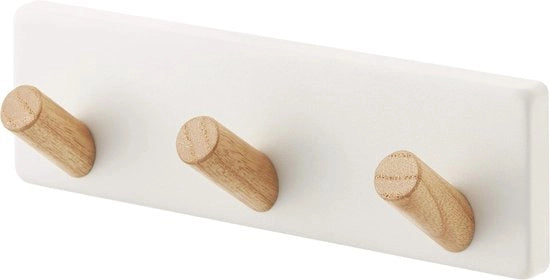 Lista magnetica in acciaio e legno - Risparmia spazio per cucina e bagno