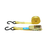 Cinghia di ancoraggio per carichi 5mx25mm 225Kg (cricchetto semplice) Crownman