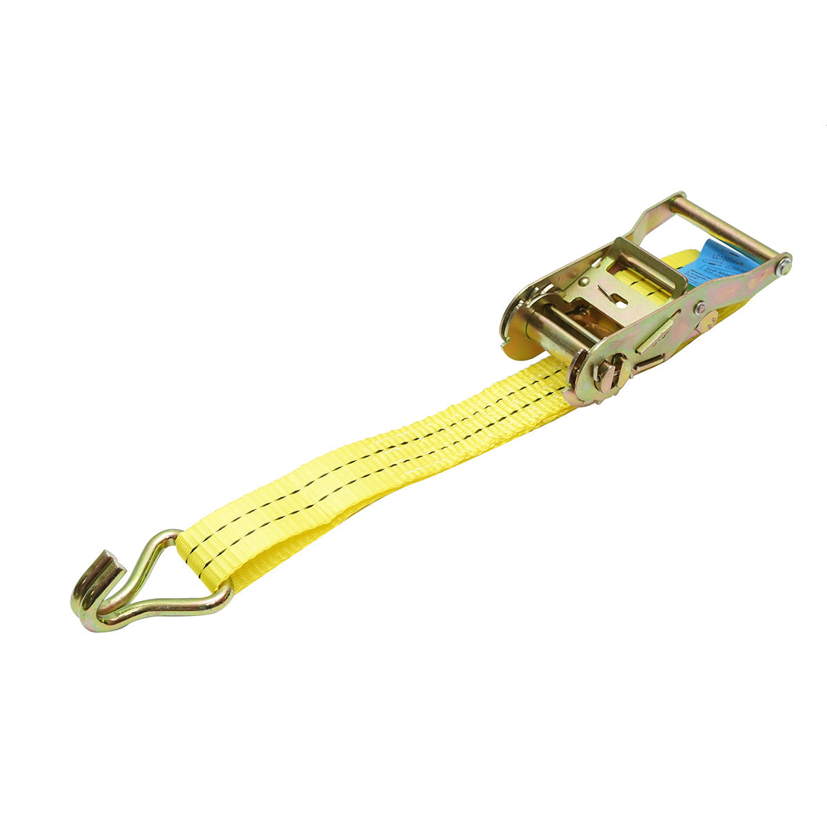 Cinghia di ancoraggio per carichi 6mx35mm 2000Kg (cricchetto semplice) Crownman