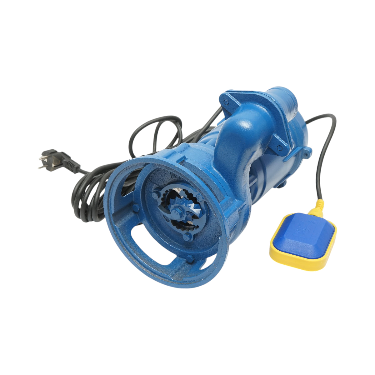 Pompa sommersa per acque sporche con galleggiante e trituratore 550W, 220V, portata 233 L/min, prevalenza 8 m, modello WQDS15-8-0.55F Breckner Germany