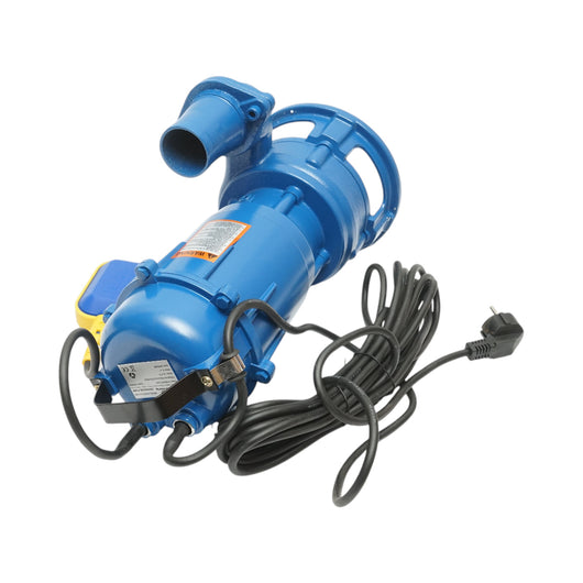 Pompa sommersa per acque sporche con galleggiante e trituratore 550W, 220V, portata 233 L/min, prevalenza 8 m, modello WQDS15-8-0.55F Breckner Germany