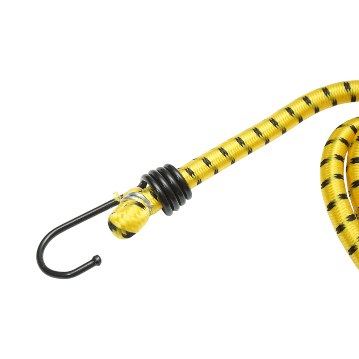 Set di 2 corde elastiche con ganci 10x1200mm per l'ancoraggio del carico Crownman