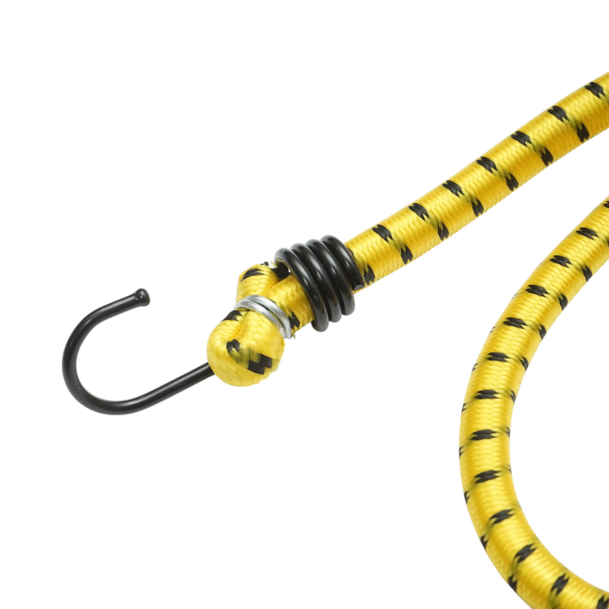 Set di 2 corde elastiche con ganci 10x800mm per l'ancoraggio del carico Crownman