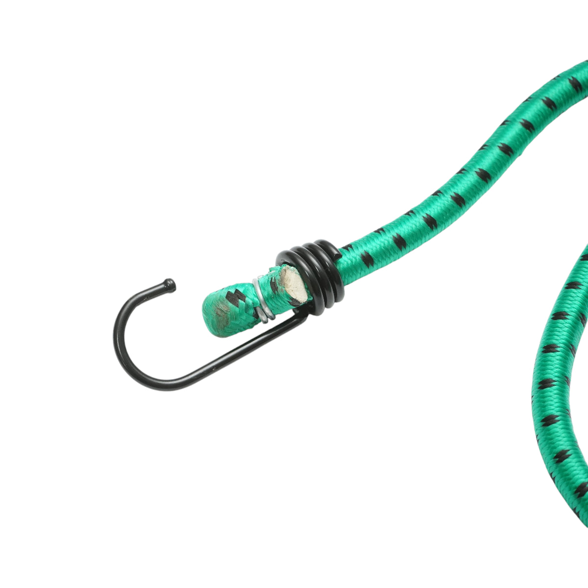 Set di 2 corde elastiche con ganci 10x800mm per l'ancoraggio del carico Crownman