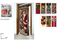 COPRIPORTA NATALIZIO 7 FANTASIE ASSORTITE 215x90CM