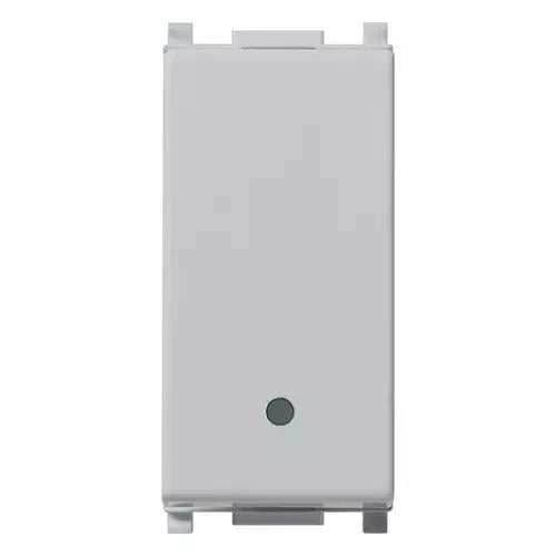 VIMAR PLANA - INTERRUTTORE 1P 10AX SILVER