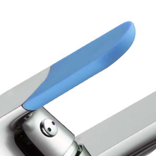 Maniglia azzurra per serie ginevra