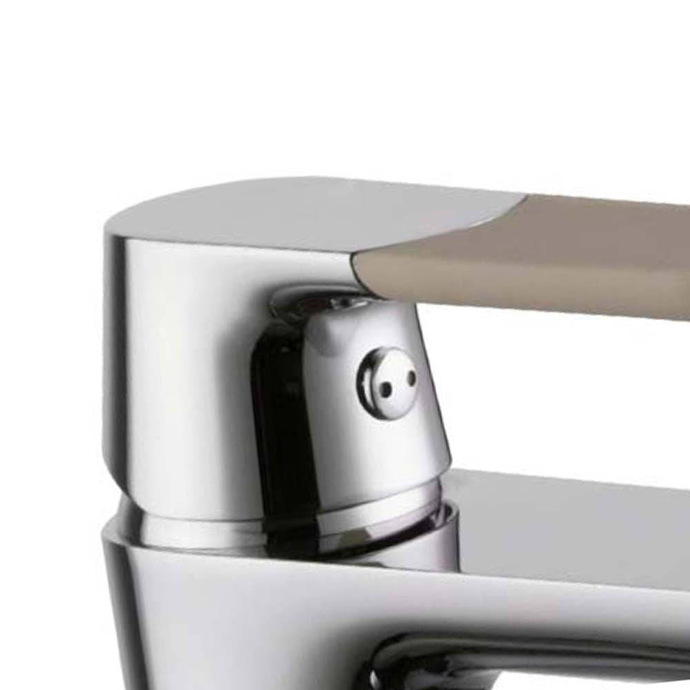 Maniglia tortora per serie ginevra