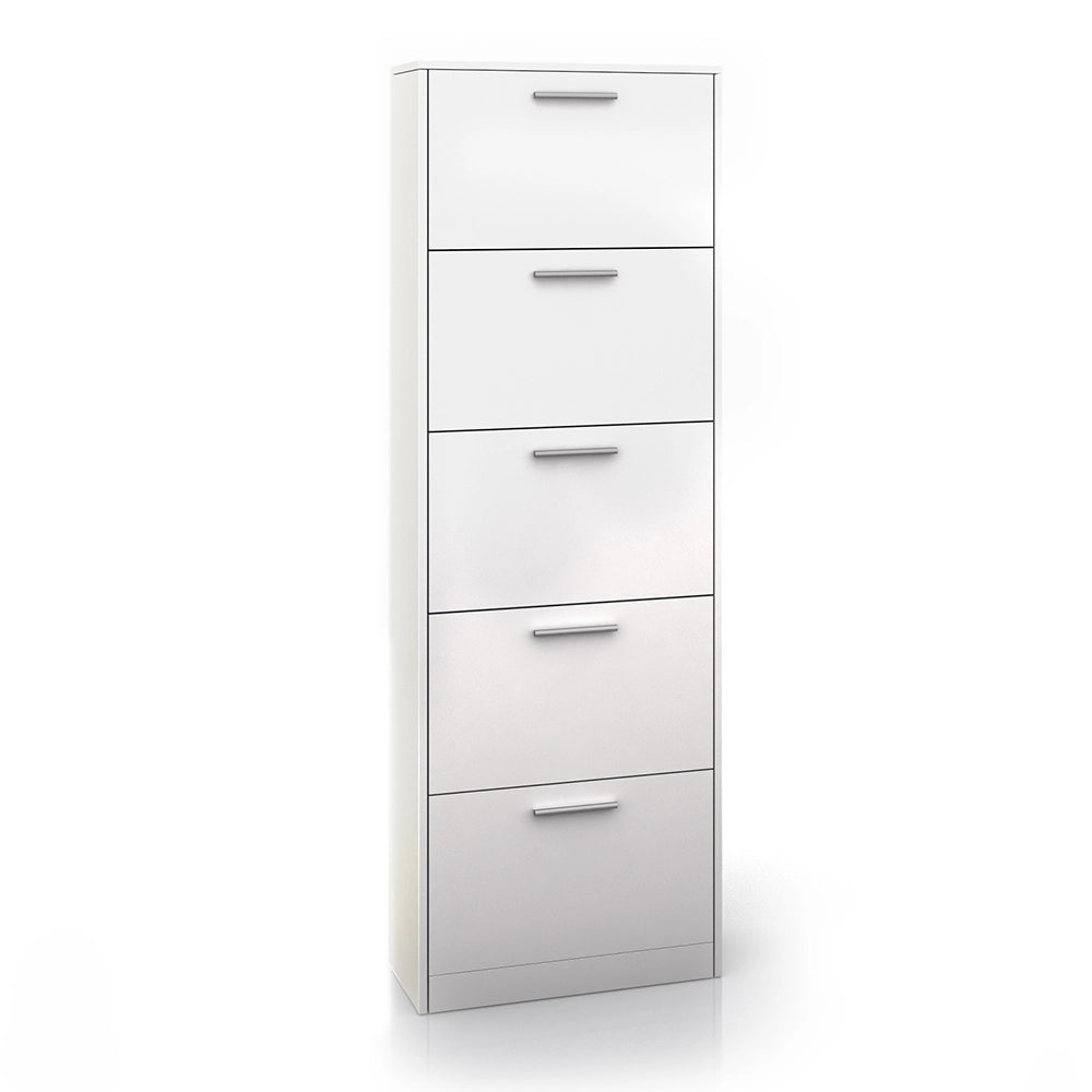 Vicco Scarpiera da ingresso Bianco 59 x 169.5 cm