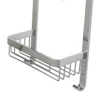 Mensola doccia rettangolare attractive doppia con appendini