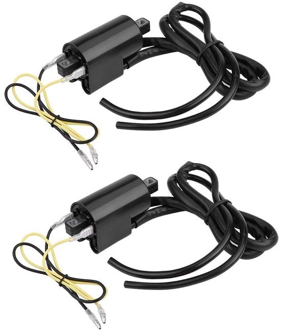 Accessorio di Accensione per Motocicletta - Materiale Kunststof/Koper - Adatto per XJ550/XJ600/XJ650/XJ750/XJ900 - 2 Pezzi - Peso del Pacchetto Circa 739g - Spazzola dell'Accensione