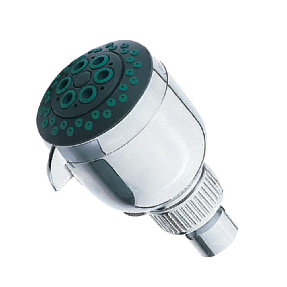 Soffione serie dalia a due getti, cromato