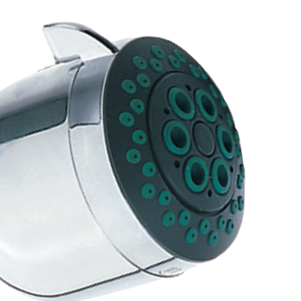 Soffione serie dalia a due getti, cromato