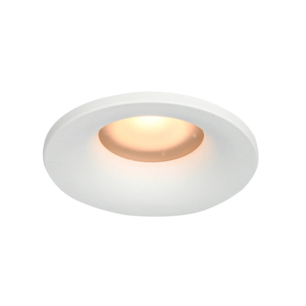 Faretto incasso tondo Ø8,5 bianco IP44 GU10 Italux