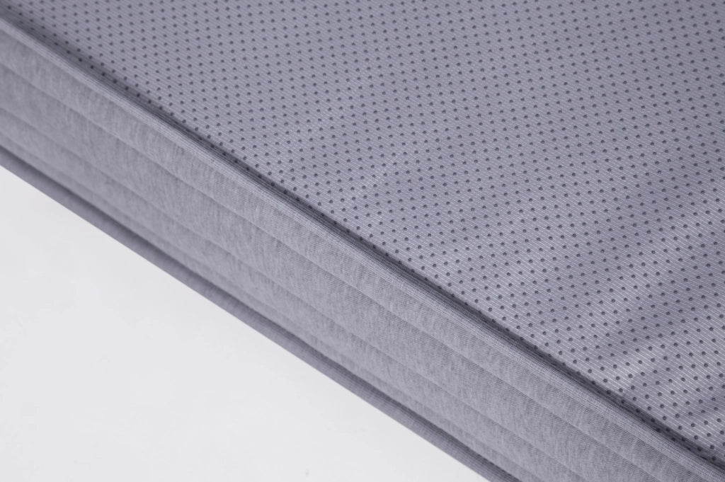 Materasso a molle ergonomico 140x200 cm spessore 20 cm; in tessuto e metallo; bianco