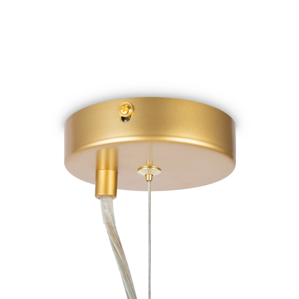 Lampada a sospensione Dallas Maytoni ottone 6 luci Ø29