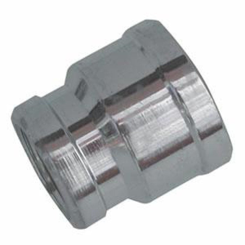 Manicotto ridotto ottone d.1/2  x 3/8  cromato nichelato b08