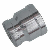 Manicotto ridotto ottone d.1/2  x 3/8  cromato nichelato b08