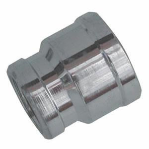 Manicotto ridotto ottone d.1/2  x 3/8  cromato nichelato b08