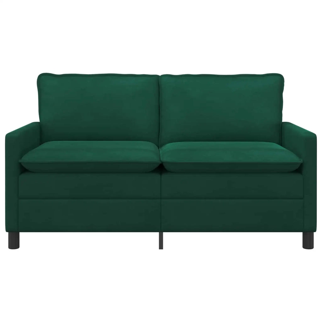 Divano Verde Scuro 156 x 81 x 87,5 cm Velluto