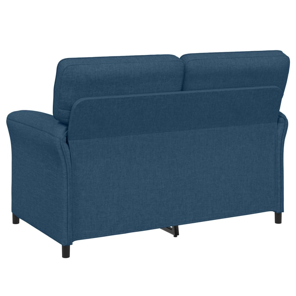 Set di divani 2 pz Blu Tessuto 3424851