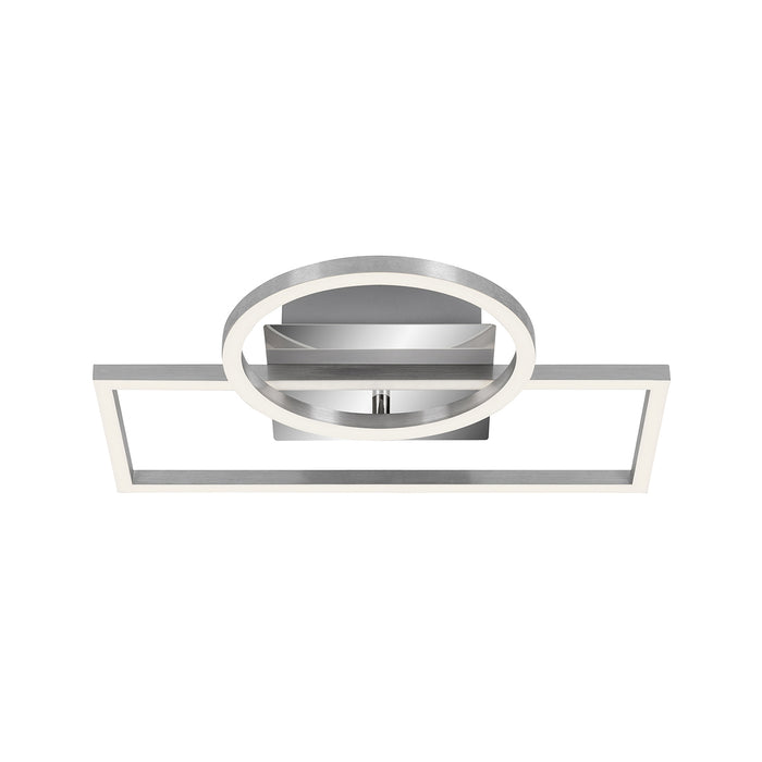 Applique Moderna Frames Metallo Cromo Led Integrato 19W 3000K
