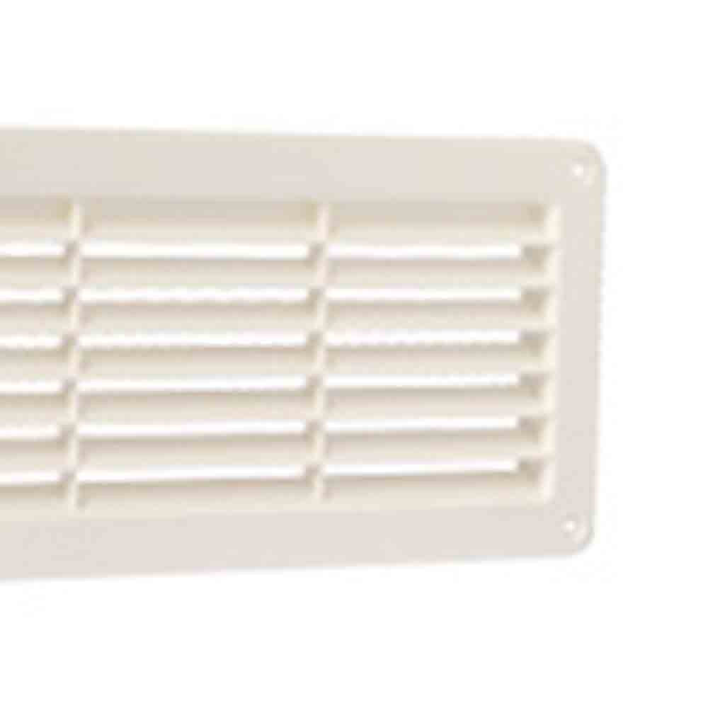 Griglia rettangolare dai incasso per porta da 370x123 mm