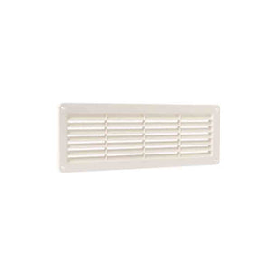 Griglia rettangolare dai incasso per porta da 370x123 mm