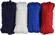 4 pezzi 6 Metro Paracord con 7 Cavi Nylontessuto per Survival Outdoor Lanyards Collare Halsband Kit Artigianale Giochi DIY (D4-D-4x19ft)