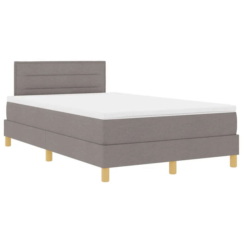 Letto a Sorgente LED con strisce LED Talpa 120 x 190 cm Tessuto 3342349