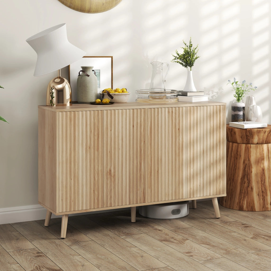 Buffet credenza ¨C zephmum ¨C quercia 120x35x77.5 cm