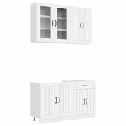 Unità Cucina LUCCA 4 pcs Bianco Legno ingegnerizzato 3438315