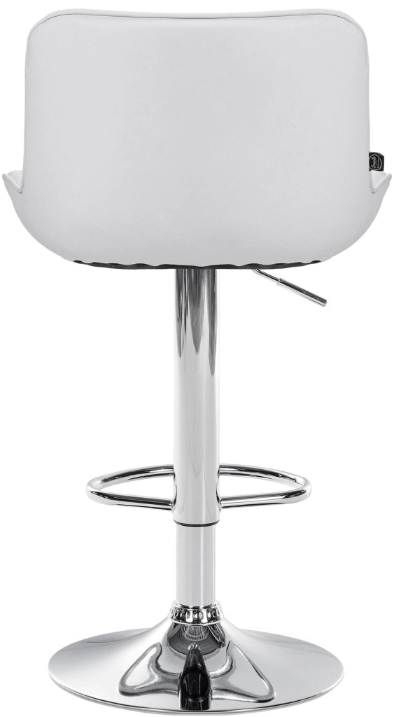 Barhocker Vonore Kunstleder chrom