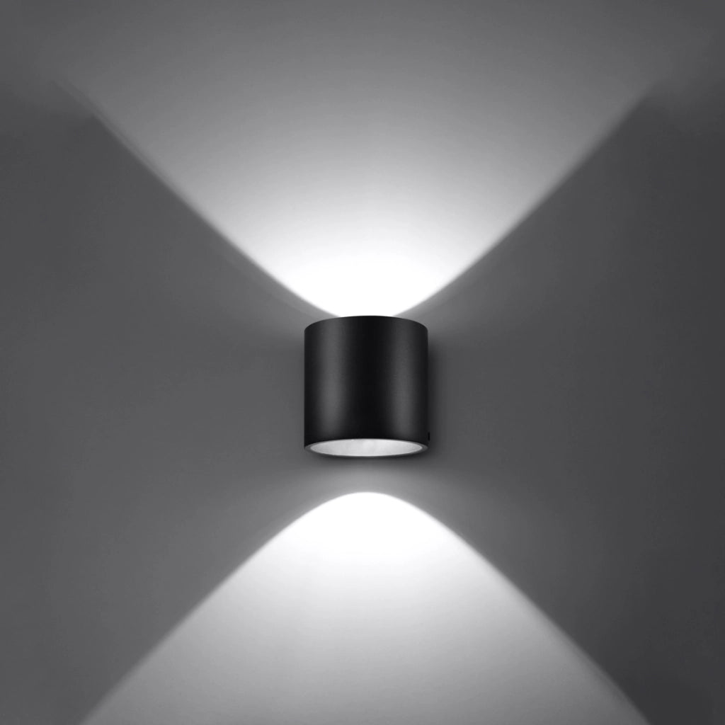 Lampada da parete ORBIS 1 nero