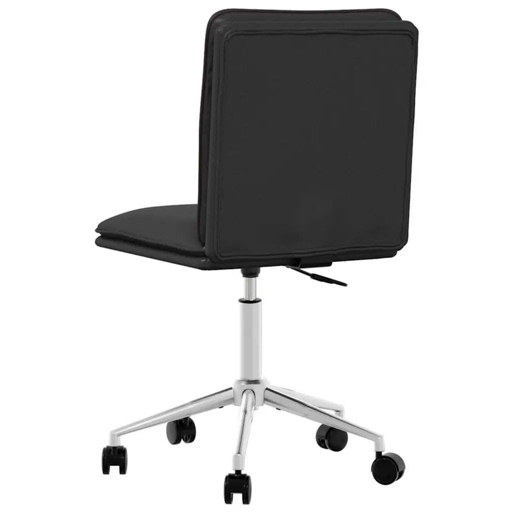 Sedie da Pranzo 6 pz Nere in Similpelle 3315716