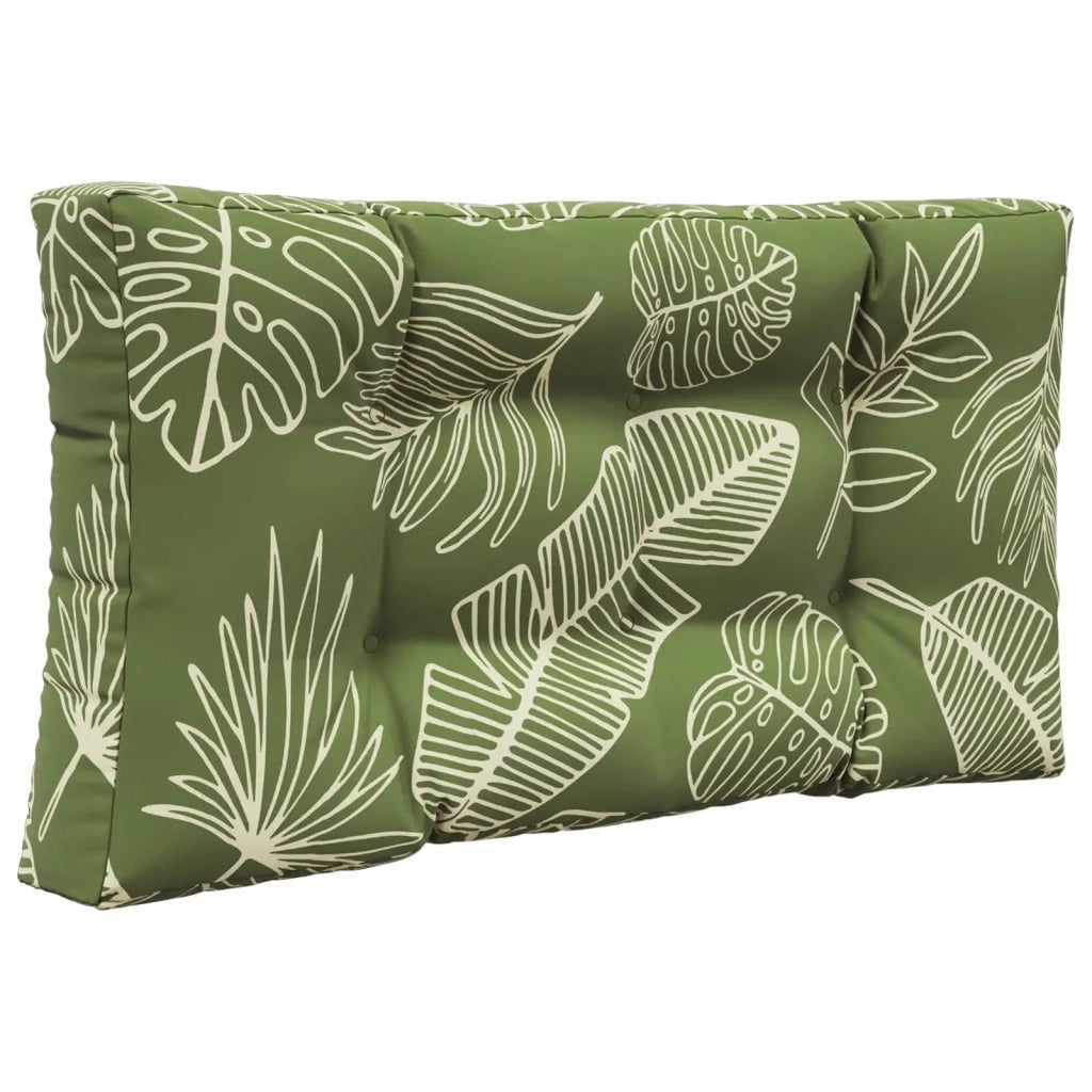 Cuscino per divano da esterno 3 pcs Design a foglia Poliestere