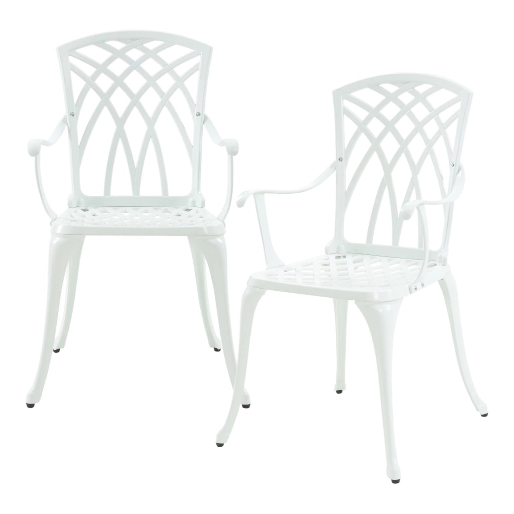 Set da bistrot da giardino bianco 03_0010681