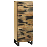 Alto Armario 40x33.5x110 cm in Legno Massello di Mango