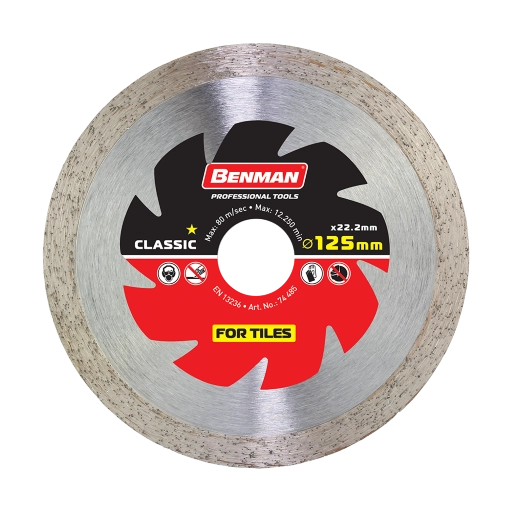 DISCO DIAMANTATO PER PIASTRELLE BENMAN 230 x 2.4 x 10W