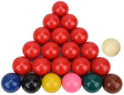 Set di Biliardini 22 Pezzi - Biliardini da Snooker - Diametro 52,5 mm - Hars/Kalko - Palla Ufficiale - Forte e Duraturo