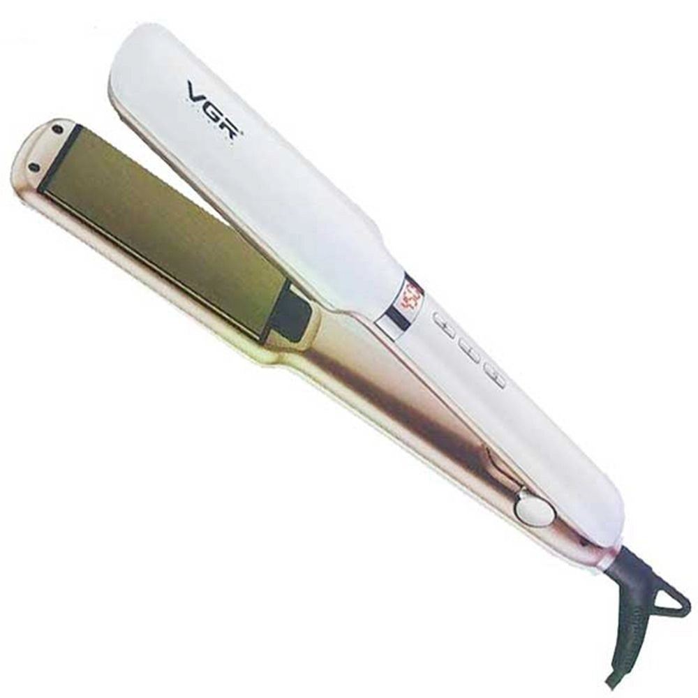 Trade Shop - Piastra Capelli Professionale Larga 42mm Rivestita In Ceramica Display Lcd V-520 -
